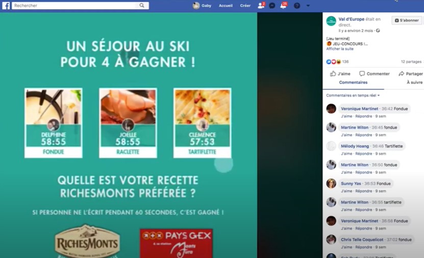 richesmonts jeu exclusif sejour au ski a gagner