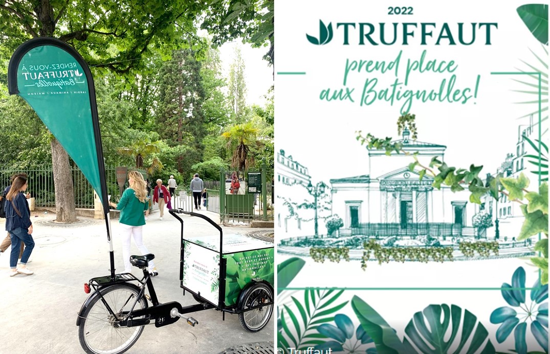 Truffaut Paris Batignolles ouverture nouvelle jardinerie urbaine